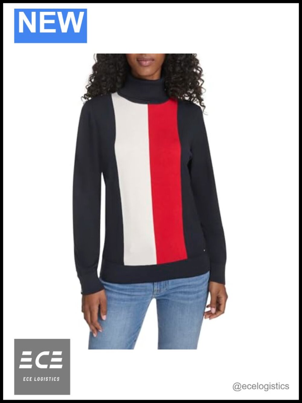Long Sleeve Cotton Turtleneck Light Weight Sweater Pullover